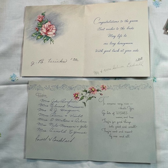 Lot of Kitsch Shower Cards and Wedding Cards - Picture 5 of 14